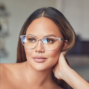 NWT Quay Bluelight Glasses Clear